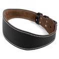 thumbnail image 3 of Men Women Weight Lifting Back Support Belt Gym Fitness Waist Belt PU Leather Power Strength Training Belt, 3 of 6