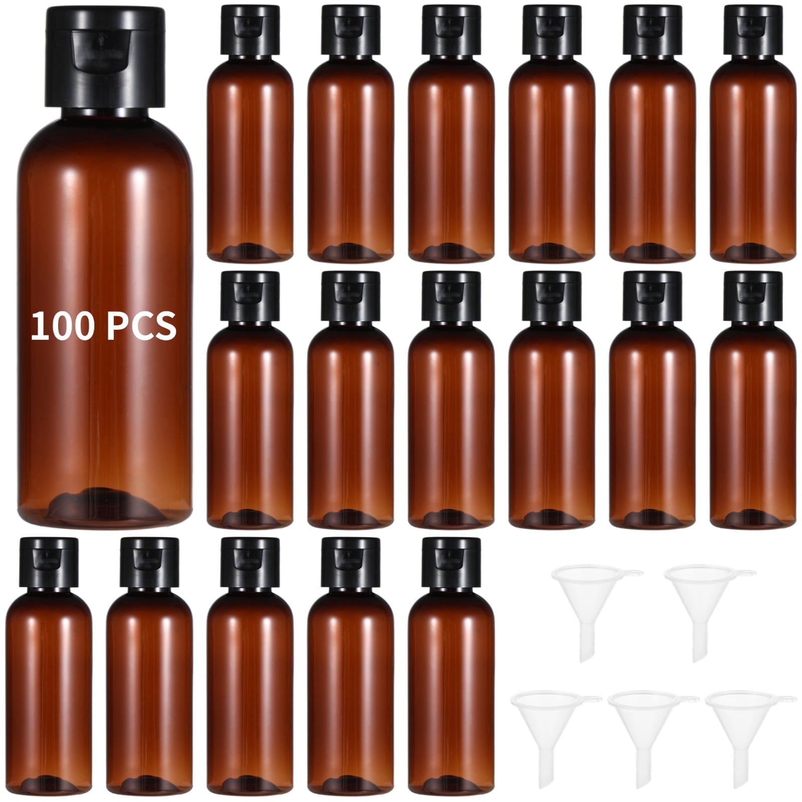Bar5F 32oz Flip-Top Squeeze Bottles (4-Pack) – BPA-Free HDPE For Shampoo, Cleaning & Crafts
