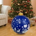 PATLOLAV 60 cm Giant Inflatable Christmas Ball Christmas Decorations