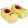 thumbnail image 3 of Mens Spongebob Squarepants Plush Slippers - Mens Spongebob Squarepants 3D Plush Slippers - Spongebob, Squidward, Mr Krabs, Plankton Slippers Yellow, 12, 3 of 7