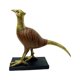thumbnail image 5 of Estatuilla de Pájaro Robin, Estatua Decorativa, Adorno de Pájaro, Manualidades, Regalos, Colección Decorativa, Esculturas, Accesorio para Inauguración Patrón de madera oscura, 5 of 8