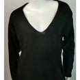 thumbnail image 5 of Unatoiry Lady Long Sweater V-Neck Knitted Clothes Coldproof Tops Solid Pullover, 5 of 5
