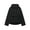 Black, variant on Half Zip Oversized Tops for Women Patchwork Jackets Waterproof Windproof Coats Long Sleeve Mock Neck Overcoat Drop Shoulder Costume with Drawstring Pockets Fashion Casual Going Out Top