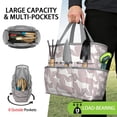thumbnail image 2 of Garden Tool Bag,Vintage Bull Terrier Garden Tool Organizer,Garden Gifts,Waterproof Multi-Pocket Garden Tool Storage 11.8x5.5x11.4 Inch(Tools NOT Included), 2 of 6