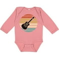 thumbnail image 3 of Inktastic Guitar Music for Guitarist Musician Boys or Girls Long Sleeve Baby Bodysuit, 3 of 5