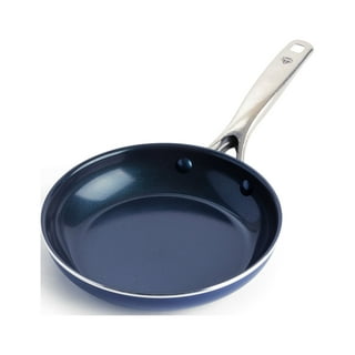 GoodCook Healthy Ceramic Titanium-infused Fry pan, 12 Inch, Light Blue -  GoodCook