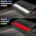 thumbnail image 3 of CASEMATIX Card Case Holder for Trading Cards with Removable Dividers - 1000 Card Game Case Playing Card Storage for Unsleeved Cards and Deck Boxes, 3 of 7