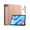 Rose Gold, variant on Case for Teclast M40 Plus 10.1 inch / P30S 10.1 inch / P40HD 10.1 inch, Tri fold Slim Lightweight Hard Shell Smart Protective Cover with Multi-Angle Stand, Universal Stylus Pen