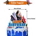 thumbnail image 2 of Godzilla vs Kong Theme Birthday Party Supplies Decoration Kits Including Banner Cake Cupcake Topper Balloons Sets, 2 of 5