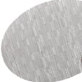 thumbnail image 4 of Bewildely Posavasos de PVC, mantel individual, aislamiento antideslizante, alfombrilla para de comedor, Bar en casa Mostrada gris-plata, 4 of 6