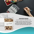 thumbnail image 5 of White Block Zipper Bags, 4 Mil Ultra Thick Write-On, 1000 Count, 8 x 10 in, 5 of 6