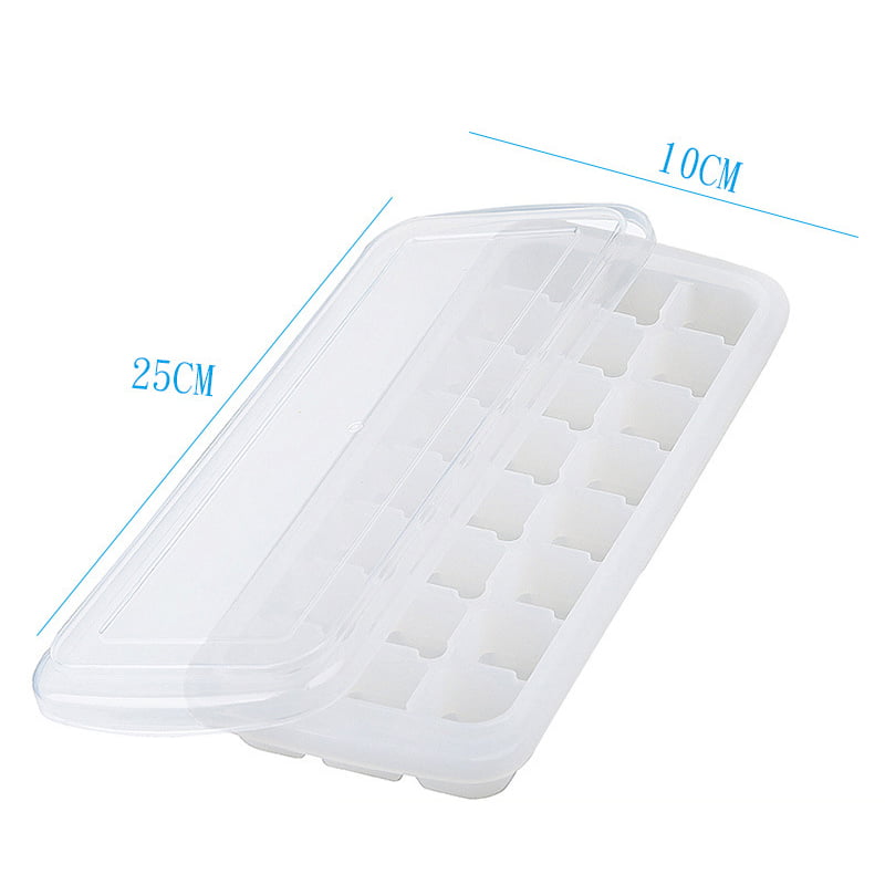 5PC ICE CUBE Trays with Lid Assorted Colour 