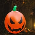 thumbnail image 3 of Globo inflable grande de PVC de 23,03 pulgadas para Halloween, ideal para decoración. Calabaza, 3 of 4
