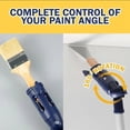 thumbnail image 5 of Flexible Paint Brush Extender Multi-Angle Portable Paint Roller Extension Clamping Tool for Threaded and Locking Poles, 5 of 5
