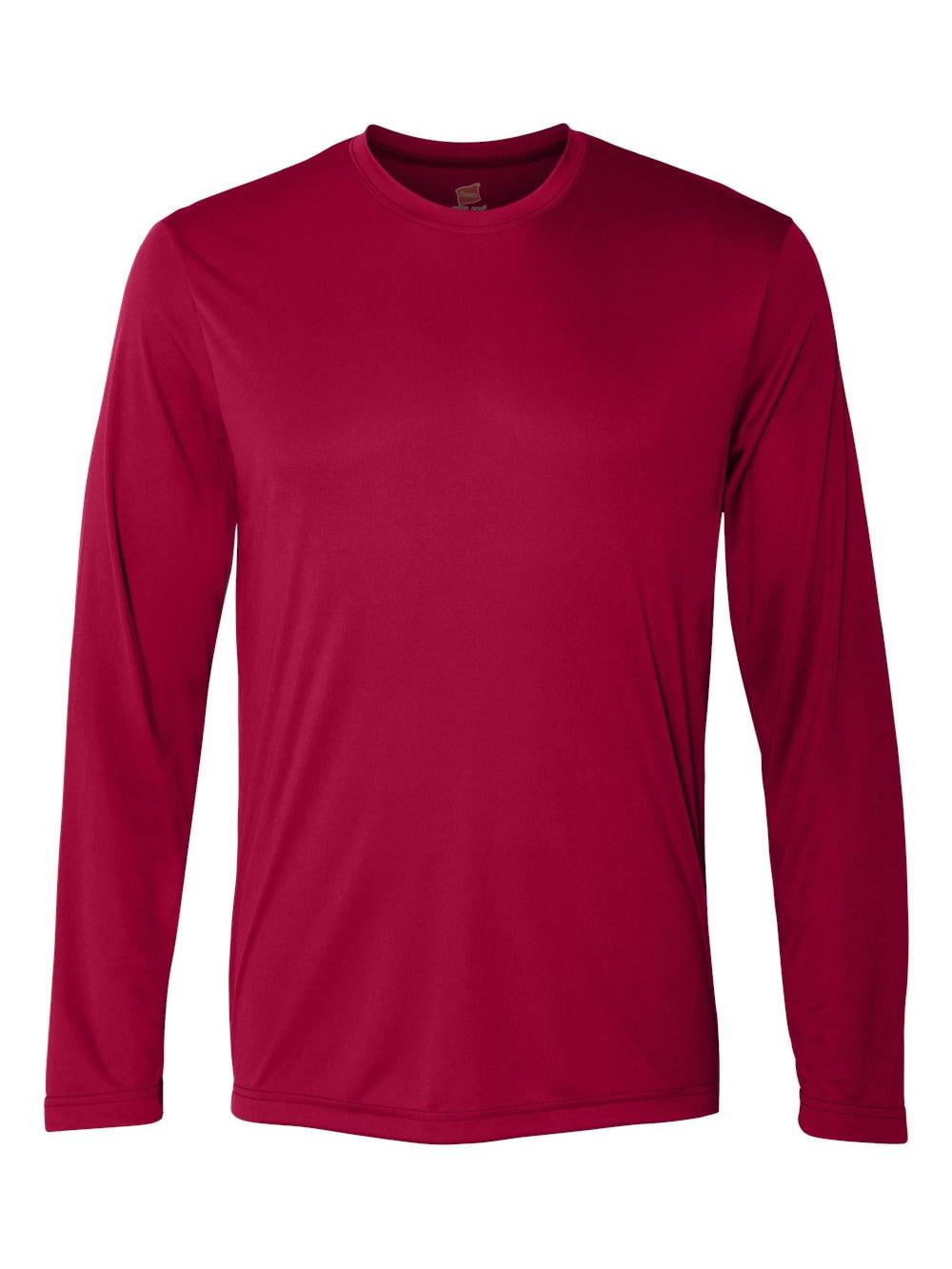 hanes cool dri long sleeve walmart