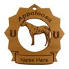 Appaloosa Horse Ornament Personalized with Your Horse's Name 8034