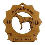 Appaloosa Horse Ornament Personalized with Your Horse's Name 8034