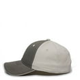 thumbnail image 5 of Outdoor Cap GWT-101 Contrast Sandwich and Eyelets-Olive/Putty, 5 of 8