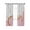 Pink, variant on Pink Gold Marble Blackout Curtains 39 Inches Length, Modern Abstract Marble Crack Texture Window Treatment Thermal Insulated Drapes for Bedroom Living Room 2 Panels 55x39 Inches