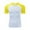 A-Light Yellow54, variant on Men's Short-Sleeve Raglan-Sleeve Compression T-Shirt Slim-Fit Performance Top Breathable Gym Workout Daily Active Wear