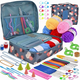 thumbnail image 1 of Kit De Ganchos Y Accesorios Tejer Al Crochet ,con Estambres, 1 of 5