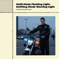 thumbnail image 4 of Abbraccia Luz de advertencia LED parpadeante impermeable para moto, 4 of 6