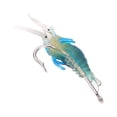 thumbnail image 2 of Juego de cebos de camarón blando de 5 cm, 10 piezas/bolsa, color azul, ideal para aparejos de pesca, 2 of 5