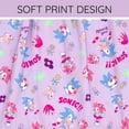 thumbnail image 3 of SEGA Sonic The Hedgehog Tails Knuckles Square Neck Smocked Maxi Dress Little Kid to Big Kid, 3 of 5