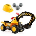 thumbnail image 1 of Excavadora Ride On Construction Costzon para niños con casco desde hace más de 3 años, 1 of 9