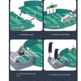 thumbnail image 4 of Children's table football table tabletop table game football field toy interactive two-player battle ejection game, 4 of 4