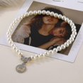 thumbnail image 5 of Elegant Pearl Choker Necklaces For Women Gold Coin Bow Knot Pendant Necklace Long Chain Jewelry Party Gifts---Product code 32593, 5 of 5