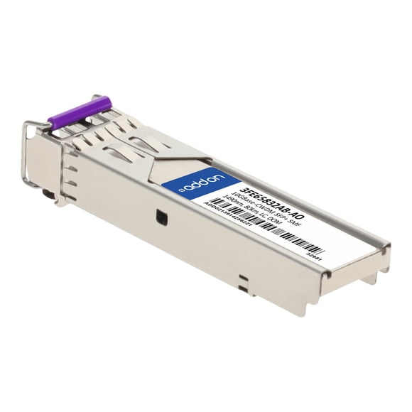 AddOn - SFP+ transceiver module (equivalent to: Alcatel-Lucent Nokia 3FE65832AB) - 10GbE - 10GBase-CWDM - LC single-mode - up to 49.7 miles - 1490 nm - TAA Compliant