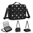 thumbnail image 5 of Sun and Eye Gothic Pattern Insulated Lunch Bag with Shoulder Strap and Bottle Holder,Bento School Lunch Bag Box,11x9.5x3.5 Inches, 5 of 5