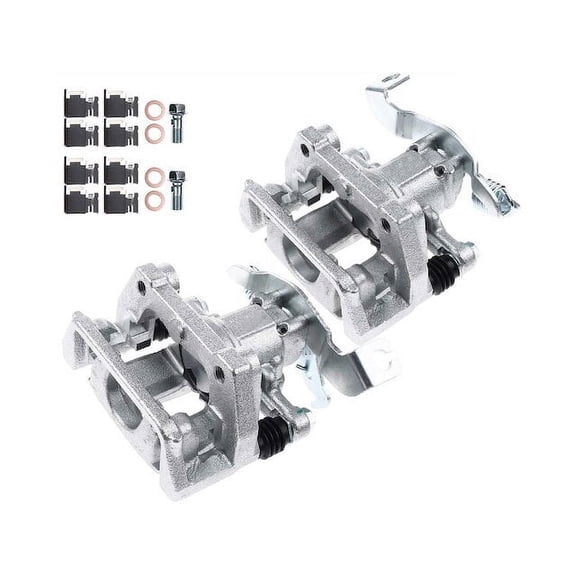 Brake Caliper Set 2 - Compatible with 2008 - 2009 Ford Taurus 3.5L V6
