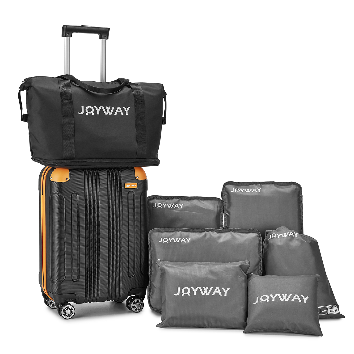 Joyway Carryon Luggage,22x14x9 Airline Approved, Rolling Luggage with