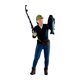 thumbnail image 1 of 1/64 a escala Angler figura figura de resina mini accesorios fotográficos de fotografía Props decorativos Modelo de pesca Carácter de pesca con, 1 of 8