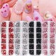thumbnail image 2 of 4 Cajas Kit de Uñas Uñas Postizas Mezcla Adornos de Diamantes de Uñas Decoración de Lentejuelas Accesorios de Bricolaje Manicura de Uñas para Uñas Ropa Portátil Mujeres Niñas JM, 2 of 4