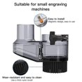 thumbnail image 2 of CNC Dust Cover Cleaner 45mm Dust Brush Cover for 3018 Series CNC Router/CNC Machines Spindle Motor, 2 of 5