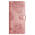 thumbnail image 4 of Phone case wallet, with card holder, cherry blossom pattern flip PU leather phone case, with magnetic buckle shock-absorbing cover, suitable for Google pixel 6A phone case, 4 of 5