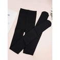 thumbnail image 6 of Deago Plus Size Fleece Lined Tights for Women Thermal Pantyhose Winter Warm Thick Tights High Waisted Opaque Leggings, 6 of 8
