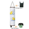 thumbnail image 6 of SIEYIO Plastic Bag Holder Fabric Large Grocery Shopping Bags Dispenser for Kitchen, 6 of 10