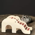 thumbnail image 6 of DOLITY Hamster Climbing Toy Hideout Funny Hide and Seek Toy Hideaway Hamster House wood and red, 6 of 8