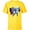 Yellow, variant on Star Wars Ahsoka Spacesuit Lightsaber Battle Rebel Jedi - Short Sleeve T-Shirt for Kids - Customized-White