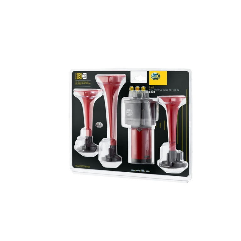 HELLA 003001981 Horn Kit Air 3 Trumpet Melody - Walmart.com