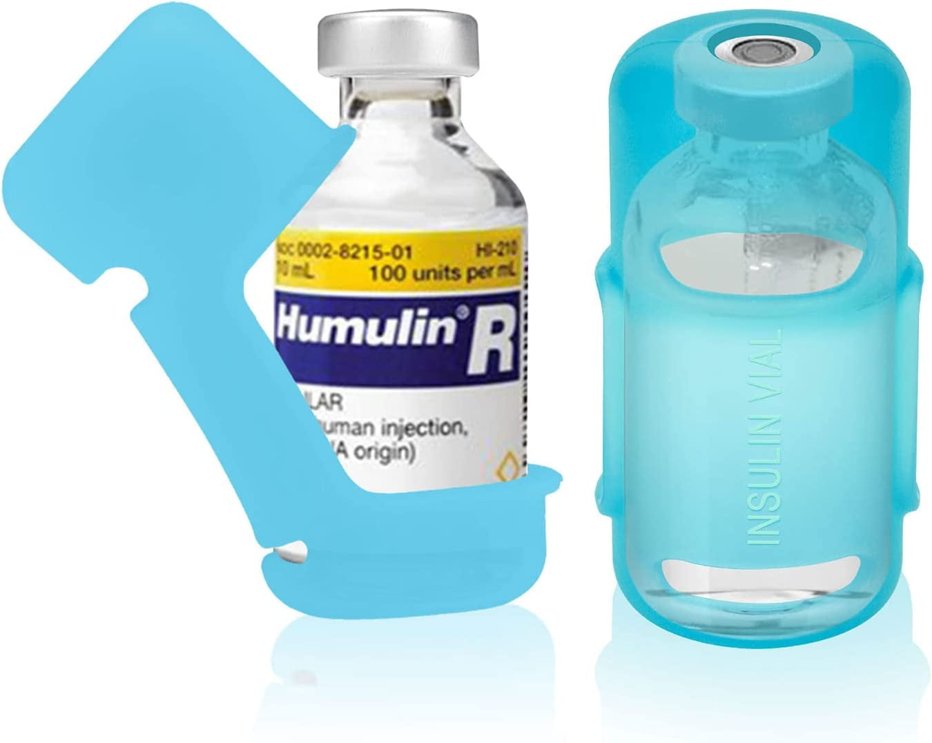 Insulin Vial Protector for Fiasp Humalog Novolog Humulin Novolin