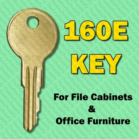 160E Key For Desk File Cabinet & Office Furniture