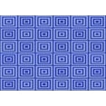 thumbnail image 1 of Ahgly Company Machine Washable Indoor Rectangle Transitional Sky Blue Area Rugs, 7' x 9', 1 of 7