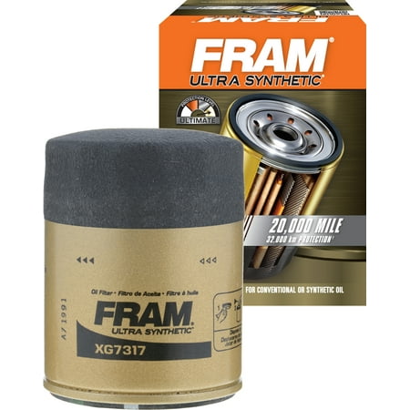FRAM Ultra Synthetic Oil Filter, XG7317 (Best Oil Filter For Full Synthetic Oil)