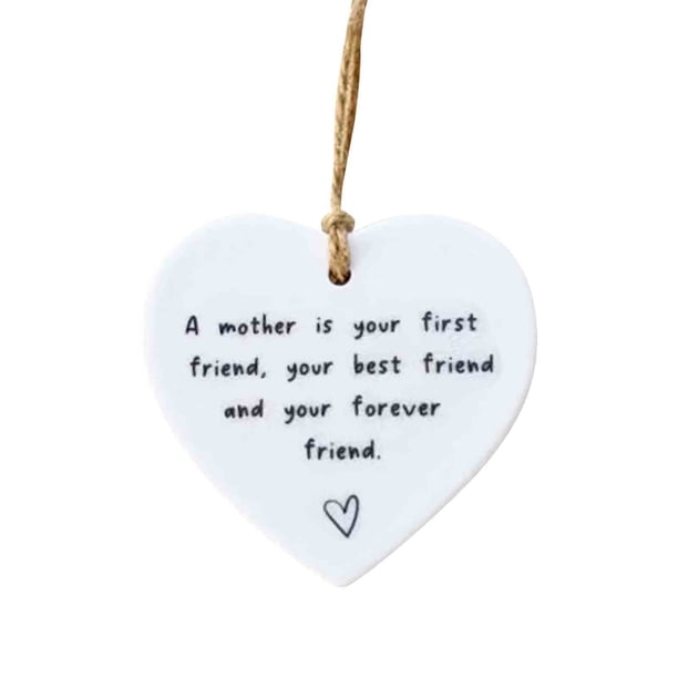 Xihbxyly Colgante con Palabras de Bendición, Diseño de Corazón Romántico, Elegante Material Acrílico, Encantadora Decoración para El Hogar, Perfecto para San Valentín y Aniversarios de Boda, Tamaño 6