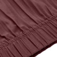 thumbnail image 5 of XPMWRP Women's High Waist Pleated Wide Leg Chiffon Pants Flowy Loose Fit Palazzo Trousers for Casual Summer Daily Wear Coffee Free Size, 5 of 6